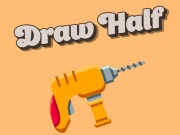 Draw Half Online Puzzle Games on NaptechGames.com