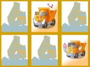 Dump Trucks Memory Online Puzzle Games on NaptechGames.com
