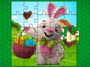 Easter Bunny Eggs Jigsaw Online Puzzle Games on NaptechGames.com