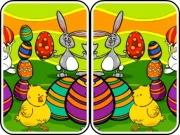 Easter Differences Online Puzzle Games on NaptechGames.com