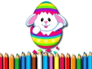 Easter Fun Coloring Book Online Girls Games on NaptechGames.com