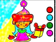 Easy Coloring SantaClaus Online Hypercasual Games on NaptechGames.com