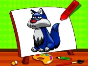 Easy Kids Coloring Walfs Online Puzzle Games on NaptechGames.com