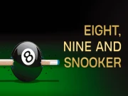 Eight and Nine and Snooker Online sports Games on NaptechGames.com