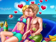 Ellie Private Beach Online Dress-up Games on NaptechGames.com