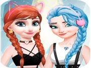 elsa and anna Dress Up Makeup Online Girls Games on NaptechGames.com