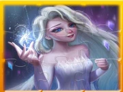 Elsa Frozen Jigsaw Puzzle Online Puzzle Games on NaptechGames.com
