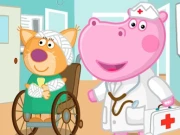 Emergency Hospital Hippo Doctor Online Girls Games on NaptechGames.com