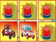 Emergency Trucks Memory Online Puzzle Games on NaptechGames.com