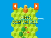 Emoji Down The Hill Online adventure Games on NaptechGames.com