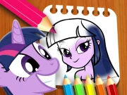 Equestria Girls Coloring Book Online Puzzle Games on NaptechGames.com