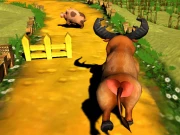 Escaped Bull Online Agility Games on NaptechGames.com