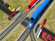 Euro Railroad Crossing : Railway Train Passing 3D Online Simulation Games on NaptechGames.com