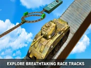 Extreme Impossible Army War Tank Parking Online Adventure Games on NaptechGames.com