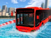 Extreme Water Floating Bus Online Racing Games on NaptechGames.com