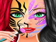 Face Paint Beauty SPA Salon Online Girls Games on NaptechGames.com