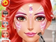 Face Paint Party - Girls Makeover Salon Online Girls Games on NaptechGames.com