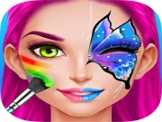 Face Paint Party Online Girls Games on NaptechGames.com
