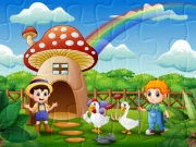 Farm Animal Jigsaw Online Puzzle Games on NaptechGames.com