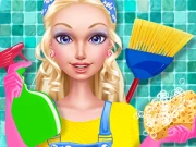Fashion Doll House Cleaning Online Girls Games on NaptechGames.com