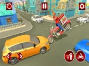 Fast Pizza Delivery Boy Game 3D Online HTML5 Games on NaptechGames.com