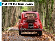 Fiat 500 Old Timer Jigsaw Online Puzzle Games on NaptechGames.com