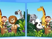 Find Seven Differences - Animals Online Puzzle Games on NaptechGames.com