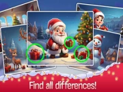 Find the Difference Merry Christmas Online puzzles Games on NaptechGames.com