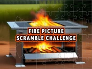 Fire Picture Scramble Challenge Online puzzles Games on NaptechGames.com