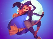 Flappy Witch Online Hypercasual Games on NaptechGames.com