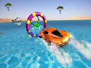 Floating Water Surfer Car Driving : Beach Racing Online Racing & Driving Games on NaptechGames.com