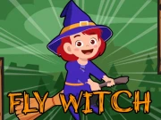 Fly Witch Online Girls Games on NaptechGames.com