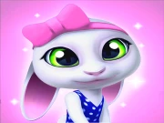 Flying Bunny Online Baby Hazel Games on NaptechGames.com