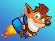 Flying Crash Bandicoot Online Games on NaptechGames.com