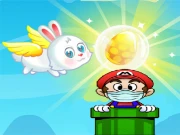Flying easter bunny2 Online Adventure Games on NaptechGames.com