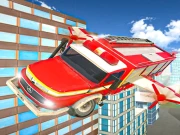 Flying Fire Truck Driving Sim Online Racing & Driving Games on NaptechGames.com