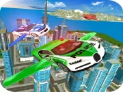 Flying Police Car Simulator Online Simulation Games on NaptechGames.com