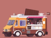 Food And Drink Trucks Memory Online Puzzle Games on NaptechGames.com