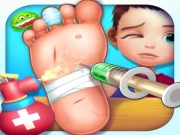 Foot Doctor - Foot Injury Surgery Hospital Care Online Girls Games on NaptechGames.com