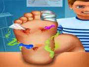 Foot Surgery Hospital Online Arcade Games on NaptechGames.com