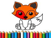 Fox Coloring Book Online Art Games on NaptechGames.com