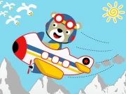 Friendly Airplanes For Kids Coloring Online Puzzle Games on NaptechGames.com