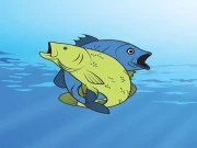 Friendly Fish Coloring Online Art Games on NaptechGames.com