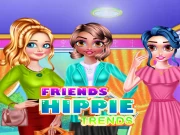 Friends Hippie Trends Online Dress-up Games on NaptechGames.com
