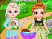 Frozen Baby Happy Easter Online Girls Games on NaptechGames.com