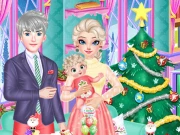 Frozen Family Christmas Preparation Online Girls Games on NaptechGames.com