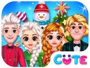Frozen Princess Christmas Celebration Online Girls Games on NaptechGames.com
