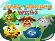 Funny Animals Match 3 Online Match-3 Games on NaptechGames.com