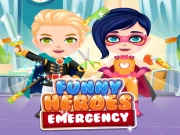 Funny Heroes Emergency Online Care Games on NaptechGames.com