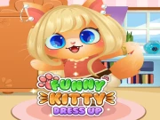 Funny Kitty Dressup Online Dress-up Games on NaptechGames.com